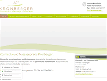 Tablet Screenshot of martinerhof-kosmetik.at